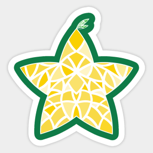 Kingdom Hearts: Paopu Fruit Shard Art Sticker